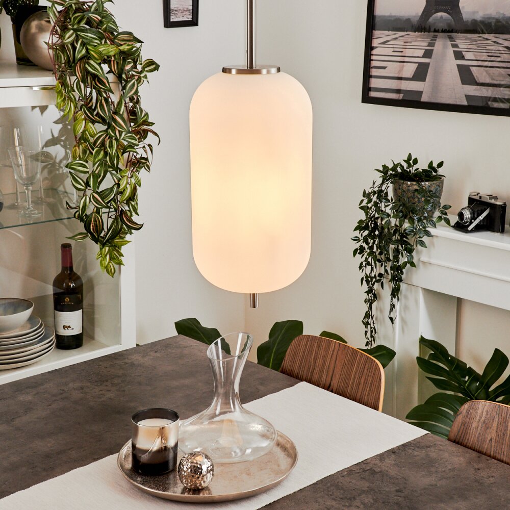 Verbania Lampa Wisząca Nikiel matowy, 1-punktowy main product photo