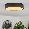 Maho Lampa Sufitowa LED Czarny, 1-punktowy