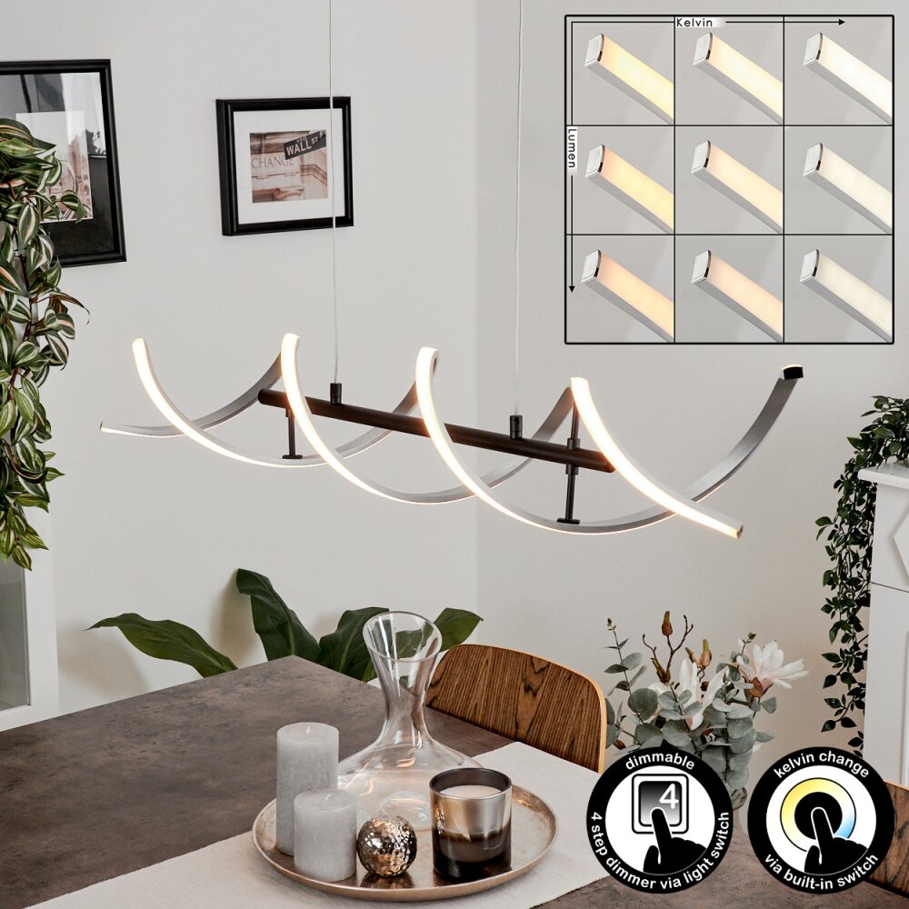 Khovet Lampa Wisząca LED Czarny, 1-punktowy main product photo