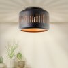 Brilliant Tyas Lampa Sufitowa Czarny, 1-punktowy