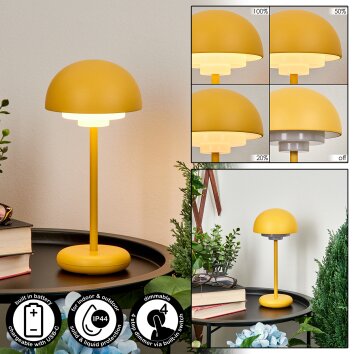 Bellange Lampa stołowa LED Żółty, 1-punktowy