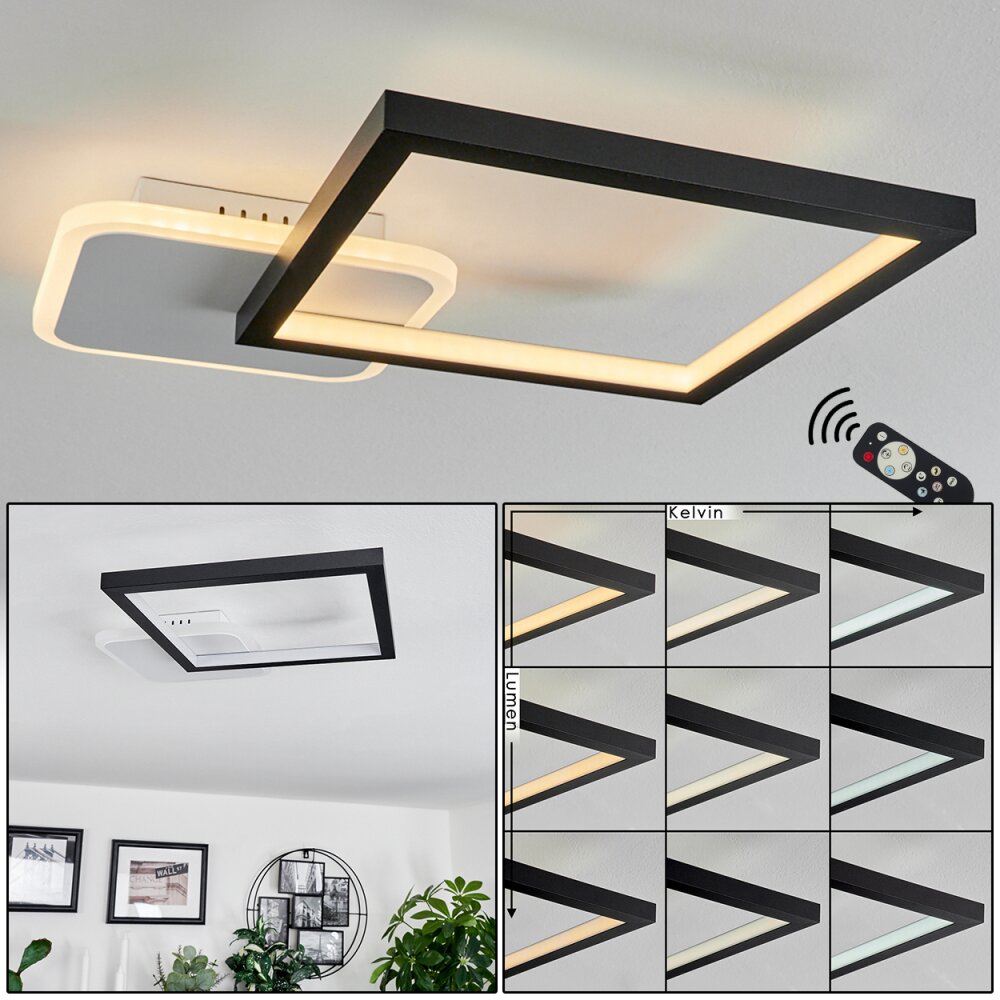 Bina Lampa Sufitowa LED Biały, 1-punktowy, Zdalne sterowanie main product photo