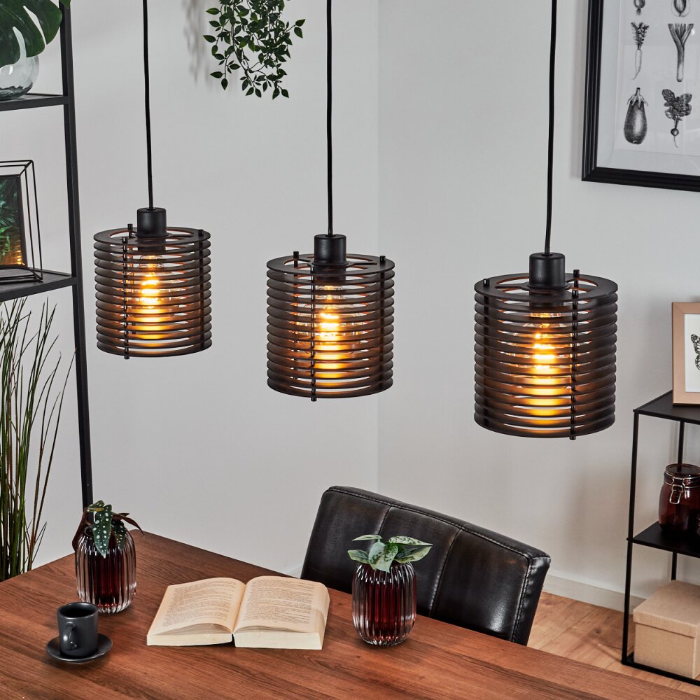 Boula Lampa Wisząca Czarny, 3-punktowe main product photo