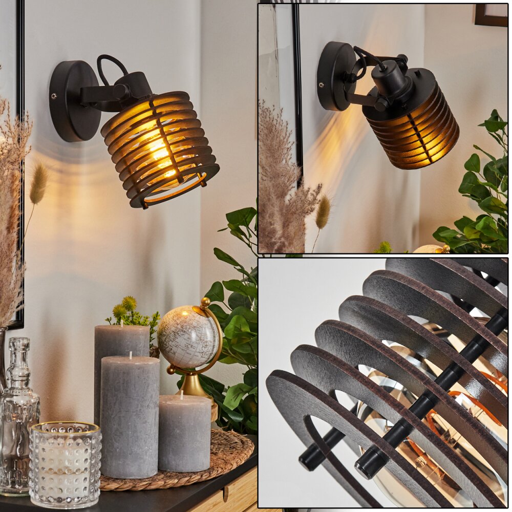 Boula Lampa ścienna Czarny, 1-punktowy main product photo