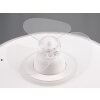 Reality Nybro wentylator sufitowy LED Biały, 1-punktowy, Zdalne sterowanie