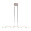 Steinhauer Turound Lampa Wisząca LED Srebrny, 4-punktowe