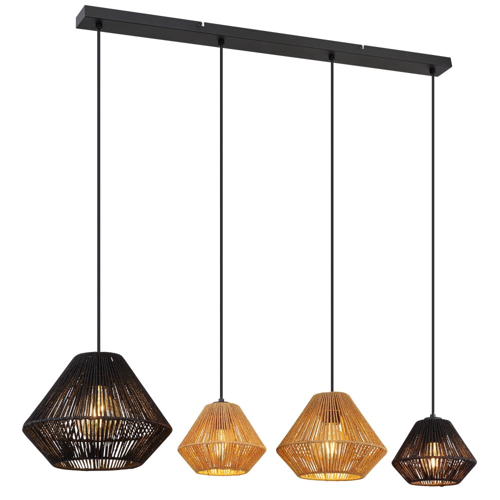 Globo HOUDINI Lampa Wisząca Czarny, 4-punktowe main product photo