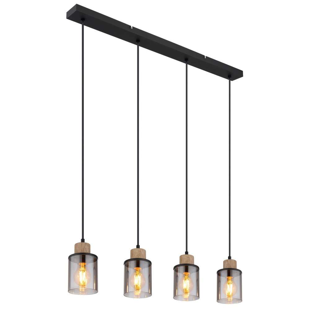 Globo REID Lampa Wisząca Czarny, 4-punktowe main product photo