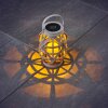 Roanoke Lampa solarna LED Szary, 1-punktowy