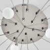 Lacosse Lampa Sufitowa LED Chrom, Nikiel matowy, 21-punktowe