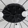 Lacosse Lampa Sufitowa LED Czarny, 21-punktowe