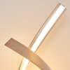 Lampa stołowa Medle LED Nikiel matowy, 1-punktowy