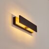 Berna Zewnętrzny kinkiet LED Wygląd drewna, 1-punktowy