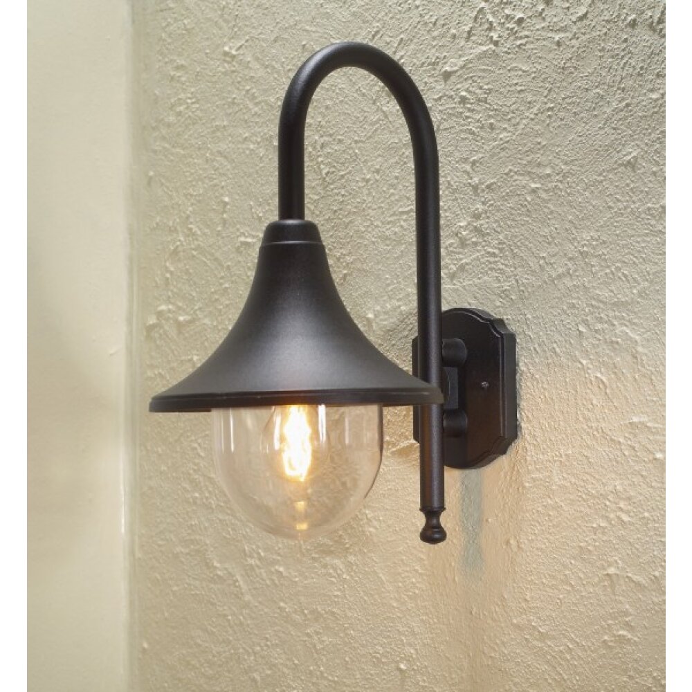 Konstsmide Bari lampa ścienna Czarny, 1-punktowy main product photo