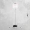 SCHÖNER WOHNEN-Kollektion  Zewnętrzna Lampa Stojąca LED Czarny, 1-punktowy, Zdalne sterowanie, Zmieniacz kolorów