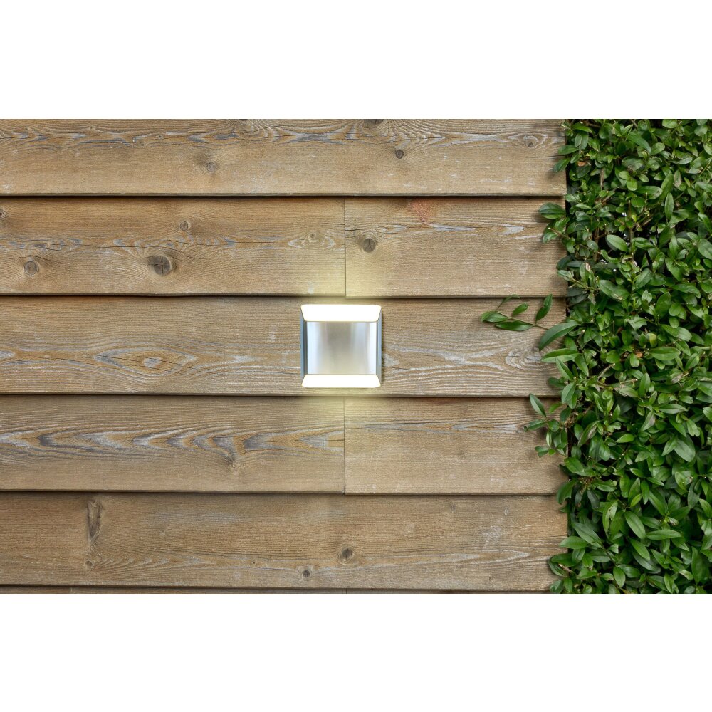 Lutec Flyod Zewnętrzny kinkiet LED Stal nierdzewna, 1-punktowy main product photo