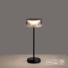 Leuchten-Direkt DORA lampka nocna LED Czarny, 1-punktowy