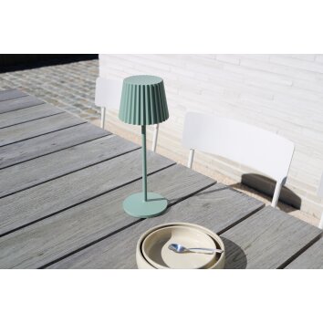 Lucide JUSTINE Lampa stołowa LED Zielony, 1-punktowy