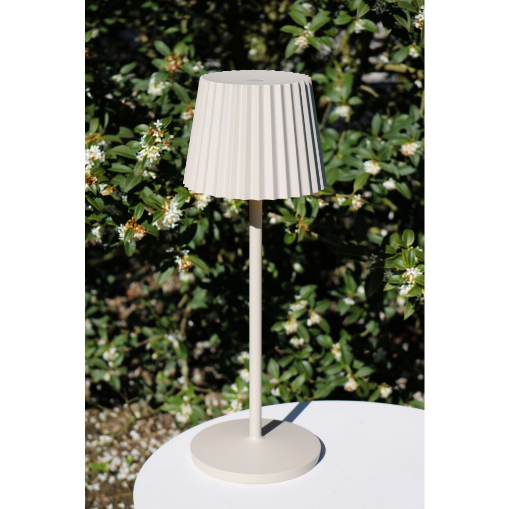 Lucide JUSTINE Lampa stołowa LED Beżowy, 1-punktowy main product photo
