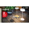 Lutec COCKTAIL lampka nocna LED Złoty, 1-punktowy