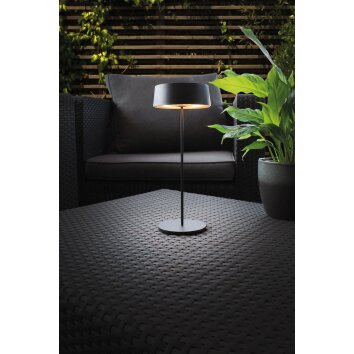 Lutec COCKTAIL lampka nocna LED Czarny, 1-punktowy