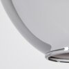 Koyoto Lampa Wisząca Szkło 20 cm Stal nierdzewna, Czarny, 1-punktowy