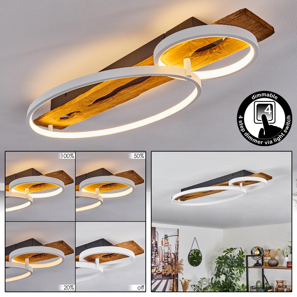 Nevogilde Lampa Sufitowa LED Ecru, 1-punktowy main product photo