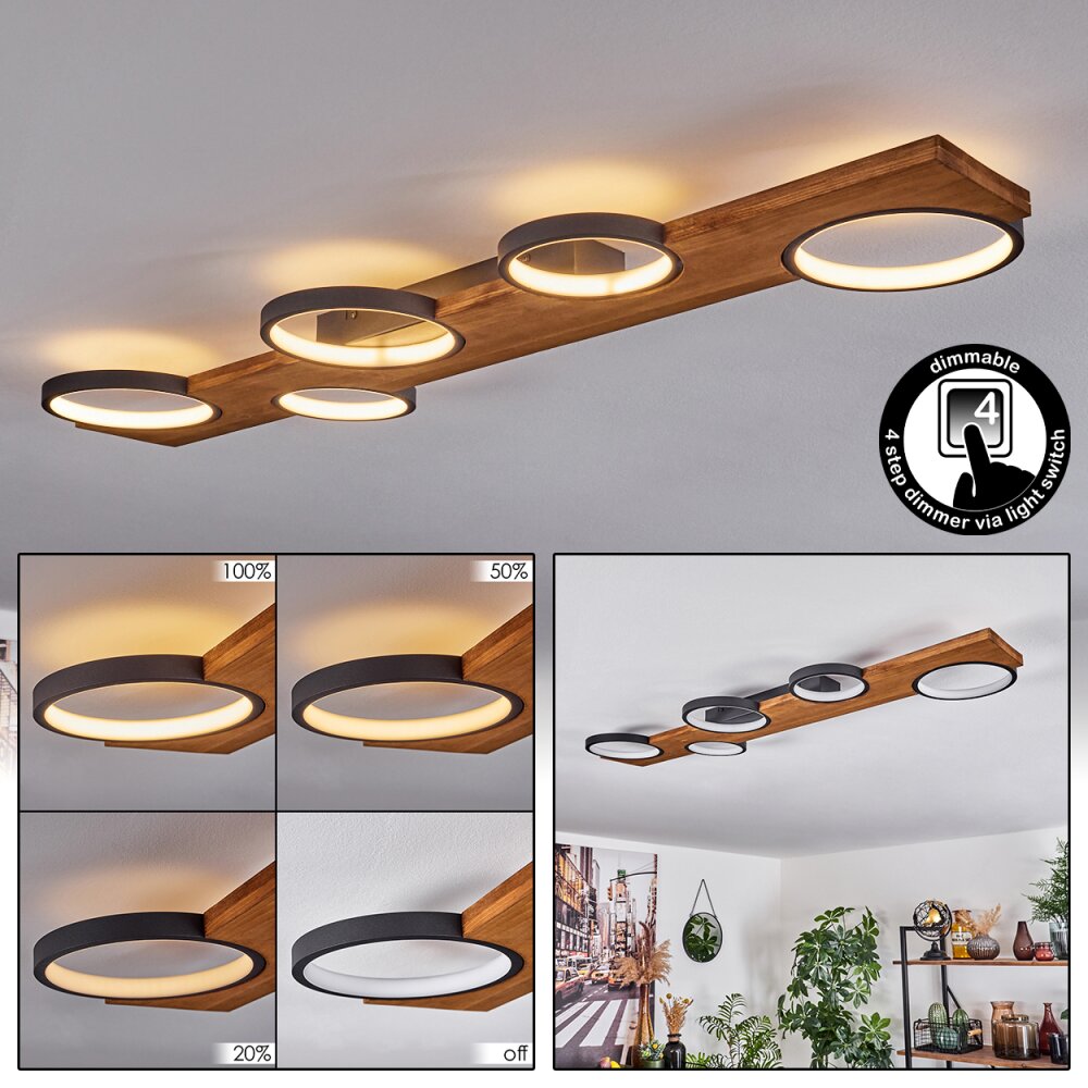 Musac Lampa Sufitowa LED Ecru, 1-punktowy main product photo