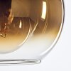 Koyoto Lampa Wisząca Szkło 25 cm Stal szczotkowana, 1-punktowy