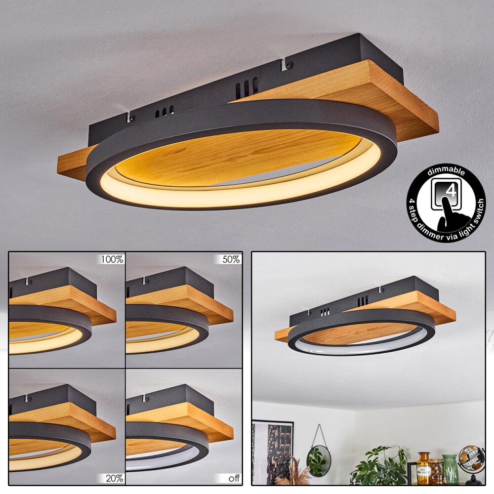Pompu Lampa Sufitowa LED Ecru, 1-punktowy main product photo