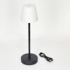 Maza Lampa stołowa LED Czarny, 1-punktowy