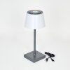 Burzaco Lampa stołowa LED Antracytowy, 1-punktowy, Zmieniacz kolorów