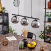 Koyoto Lampa Wisząca Szkło 15 cm chrom, 3-punktowe