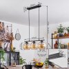Koyoto Lampa Wisząca Szkło 20 cm W kolorze bursztynu, 3-punktowe