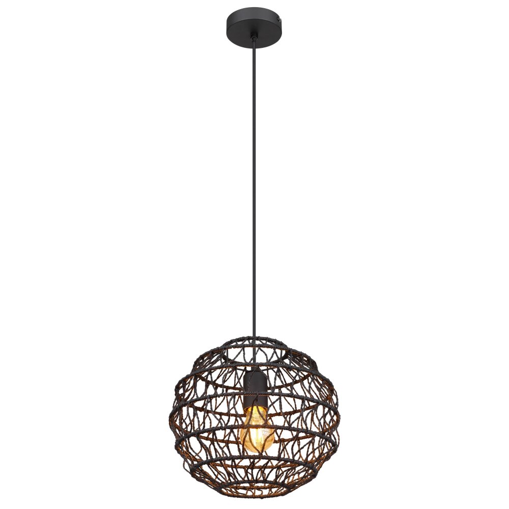 Globo SENNI Lampa Wisząca Czarny, 1-punktowy main product photo