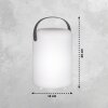 FHL easy Orno lampka nocna LED Biały, 1-punktowy, Zdalne sterowanie, Zmieniacz kolorów