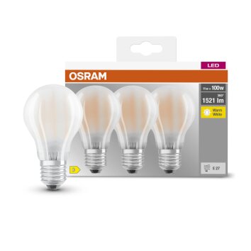 OSRAM Zestaw 3 lamp LED E27 11 W 2700 kelwin 1521 lumenówów