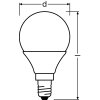 BELLALUX Zestaw 3 lamp LED E14 3,3 W 2700 kelwin 250 lumenówów