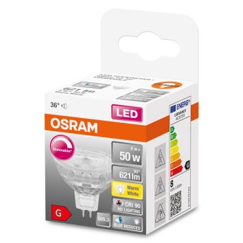 OSRAM SUPERSTAR PLUS LED GU5.3 8 W 2700 kelwin 621 lumenówów