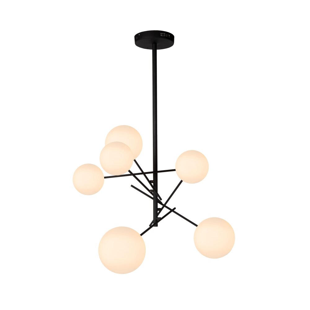 Lucide ALARA Lampa Wisząca LED Czarny, 6-punktowe main product photo
