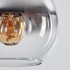 Koyoto Lampa Wisząca Szkło 15 cm przydymiony, 5-punktowe