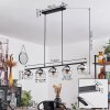 Koyoto Lampa Wisząca Szkło 15 cm przydymiony, 5-punktowe