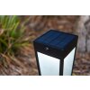 Lutec Dias Lampy solarne LED Czarny, 1-punktowy, Czujnik ruchu, Zmieniacz kolorów