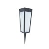 Lutec Dias Lampy solarne LED Czarny, 1-punktowy, Czujnik ruchu, Zmieniacz kolorów