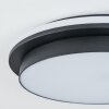 Caucete Lampa Sufitowa zewnętrzna LED Czarny, 1-punktowy
