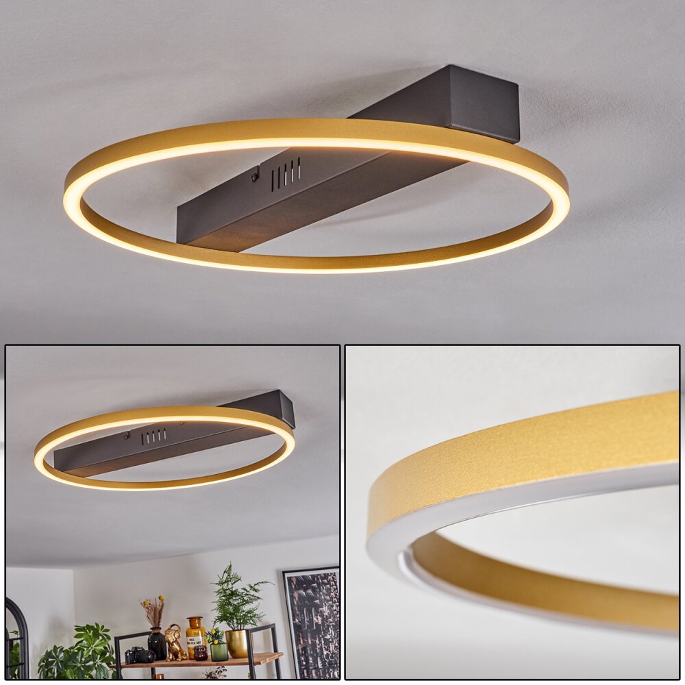 Cajean Lampa Sufitowa LED Czarny, 1-punktowy main product photo