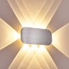 Homad Lampa ścienna LED Aluminium, 1-punktowy