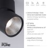 Paul Neuhaus PURE-NOLA Lampa Sufitowa LED Czarny, 2-punktowe Paul Neuhaus PURE-NOLA Lampa Sufitowa LED Czarny, 2-punktowe