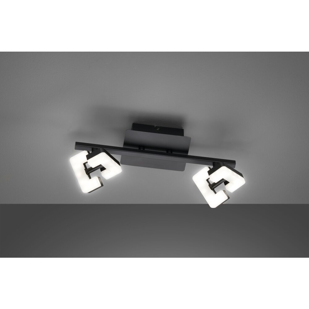 Fischer & Honsel Ray Lampa Sufitowa LED Czarny, 2-punktowe main product photo
