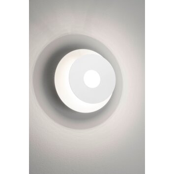 Fischer & Honsel Hennes Lampa ścienna LED Biały, 1-punktowy